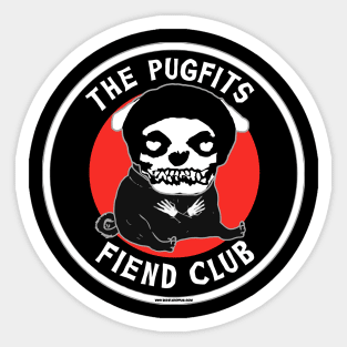 The Pugfits Sticker